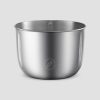 food processor stainless bowl