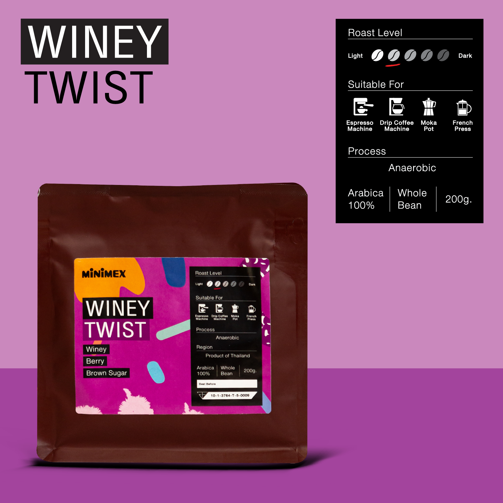 Winey Twist - Coffee Bean