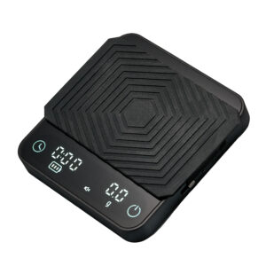 Gloss Coffee Scale Black เครื่องชั่งกาแฟขนาดเล็ก