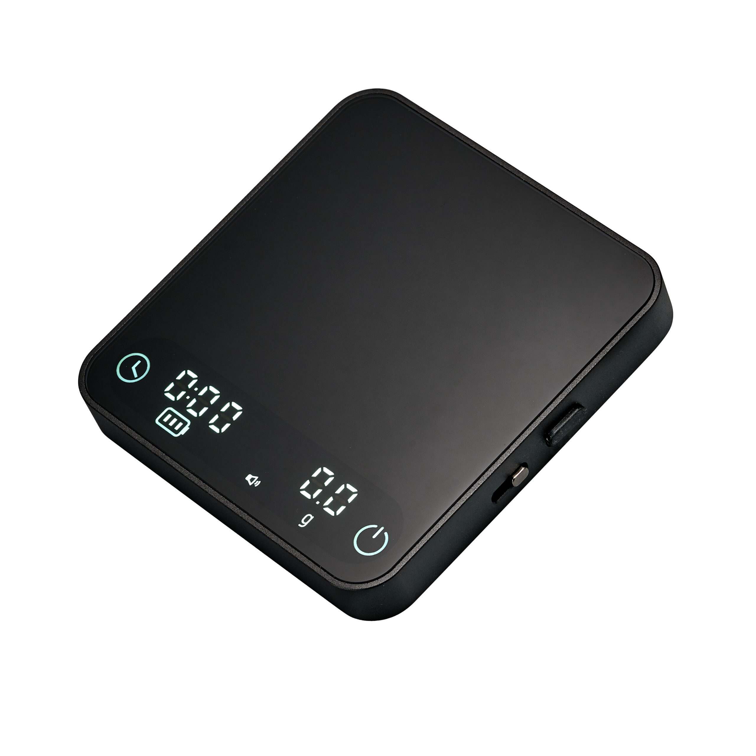 Gloss Coffee Scale Black เครื่องชั่งกาแฟขนาดเล็ก - Image 3